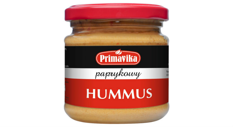 Hummus paprykowy od PRIMAVIKI